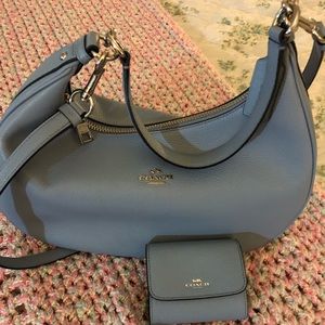 Authentic Coach Harley Bag With Wallet